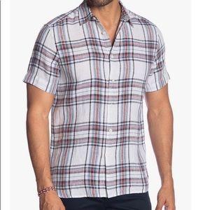 Nautica Plaid Button-Down Shirt | Casual | Men’s Size Large Cotton NWOT
